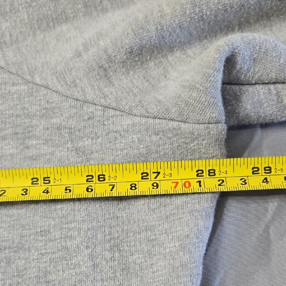 All Saints Sz Medium Womens Light Gray Hoodie - Picture 4 of 5